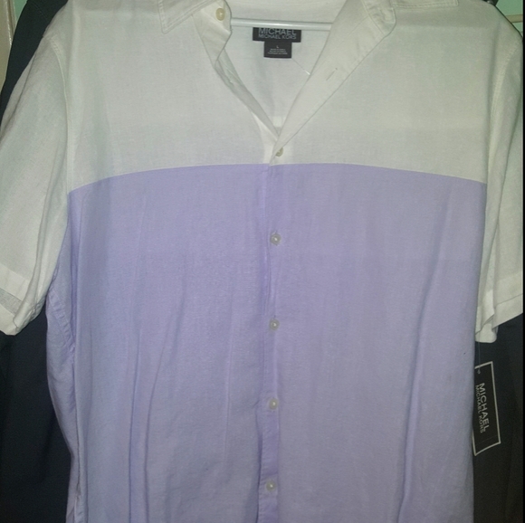 Michael Kors linen shirt - Picture 1 of 3